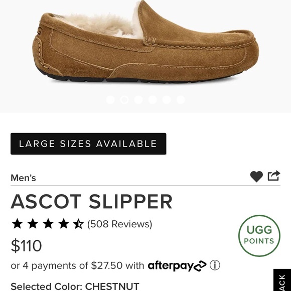 Men’s UGG slippers - Picture 1 of 4